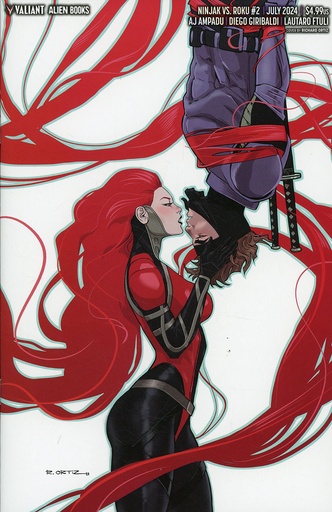 [MAY241229] Ninjak vs. Roku #2 of 4 (Cover D Richard Ortiz Virgin Variant)