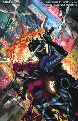 [MAY241228] Ninjak vs. Roku #2 of 4 (Cover C Leila Leiz Virgin Variant)