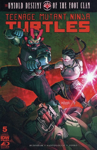 [MAY241176] Teenage Mutant Ninja Turtles: Untold Destiny of the Foot Clan #5 (Cover A Mateus Santolouco)