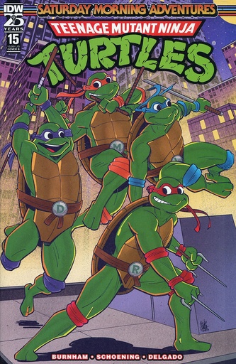 Teenage Mutant Ninja Turtles: Saturday Morning Adventures Continued #15 (Cover B Felipe Cunha)