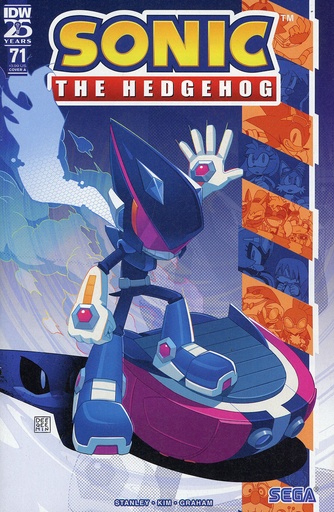 [MAY241146] Sonic the Hedgehog #71 (Cover A Min Ho Kim)