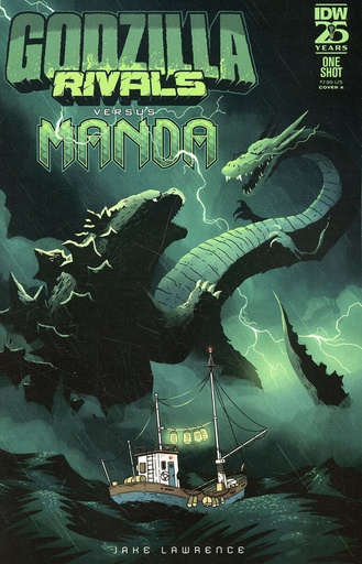 [MAY241133] Godzilla Rivals: Vs. Manda #1 (Cover A Jake Lawrence)