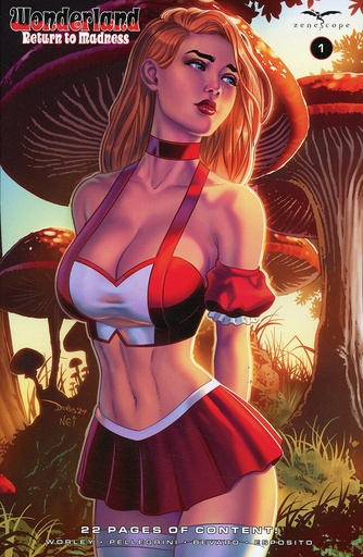 [MAY241012] Wonderland: Return to Madness #1 of 3 (Cover C Derlis Santacruz)