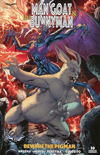 [MAY241007] Man Goat & The Bunnyman: Beware of The Pigman #1 of 3 (Cover B Igor Vitorino)