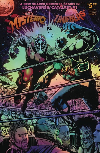 [MAY240979] Luchaverse: Catalyst #1 of 3 (Cover K Andy Belanger Superman vs Ali Homage Foil Variant)