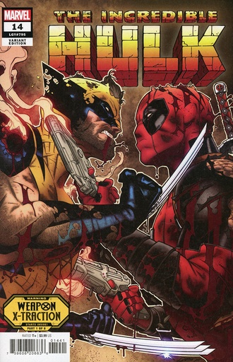 [MAY240803] Incredible Hulk #14 (Javier Garron Weapon X-Traction Teaser Variant)