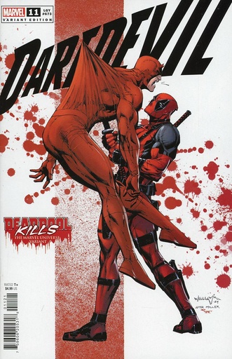 [MAY240708] Daredevil #11 (Scott Williams Deadpool Kills The Marvel Universe Variant)