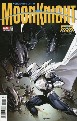 [MAY240667] Vengeance of the Moon Knight #7 (Stephen Segovia Marvel vs Alien Variant)