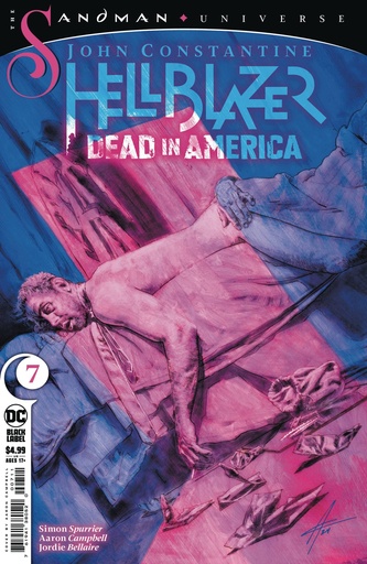 [MAY243021] John Constantine, Hellblazer: Dead in America #7 of 8 (Cover A Aaron Campbell)