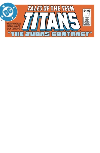 [MAY243008] Tales of the Teen Titans #44 (Facsimile Edition Cover C Blank Variant)