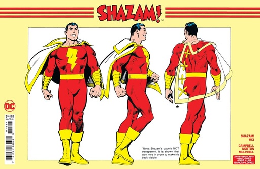 [MAY242978] Shazam #13 (Cover D Artist Spotlight Wraparound Card Stock Variant)