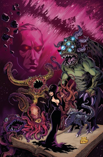 [APR240268] Elvira Meets H.P. Lovecraft #5 (Cover E Dave Acosta Limited Virgin Variant)