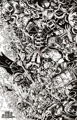 [JUN241331] The Living Corpse: Relics #5 (Encore Edition B&W Limited Raw Variant)