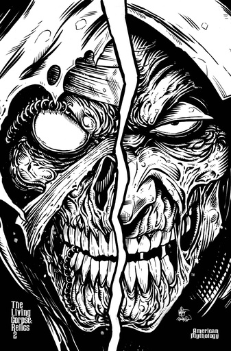 [JUN241325] The Living Corpse: Relics #2 (Encore Edition B&W Limited Raw Variant)