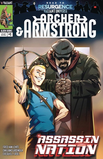 [JUN241279] Archer & Armstrong: Assassination Nation #1 of 2 (Cover A Evelin Unfer)