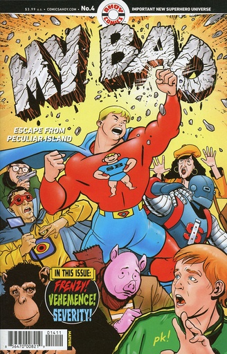 [JUN241271] My Bad: Escape from Peculiar Island #4 (Cover A Peter Krause)