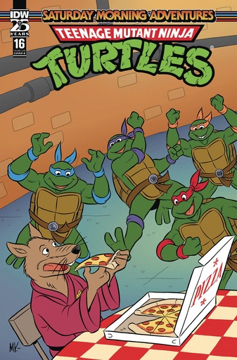 [JUN241237] Teenage Mutant Ninja Turtles: Saturday Morning Adventures Continued #16 (Cover B Mike Kazaleh)
