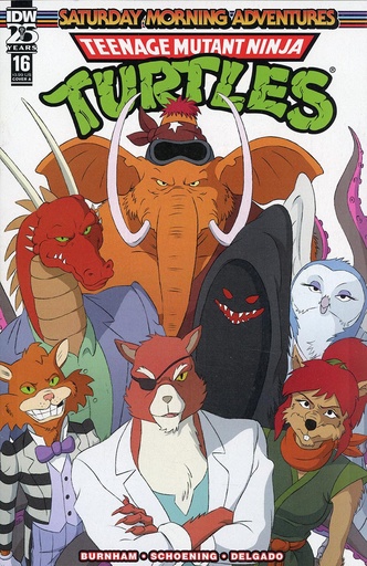 [JUN241236] TMNT: Saturday Morning Adventures Continued #16 (Cover A Dan Schoening)