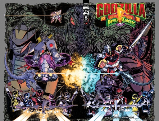 [JUN241188] Godzilla vs. The Mighty Morphin Power Rangers II #5 (Cover B Alex Sanchez)