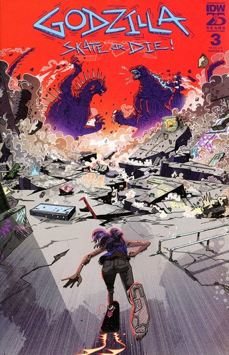 [JUN241185] Godzilla: Skate or Die #3 (Cover A Louise Joyce)