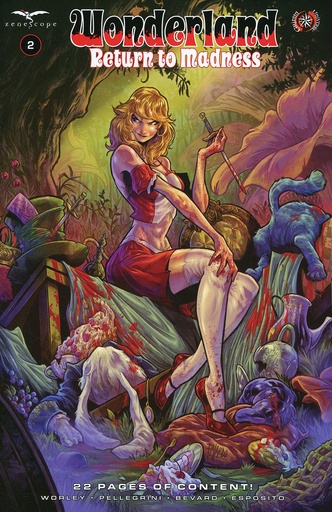 [JUN241063] Wonderland: Return to Madness #2 of 3 (Cover A Guillermo Fajardo)