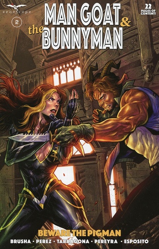 [JUN241060] Man Goat & The Bunnyman: Beware of The Pigman #2 of 3 (Cover B Guillermo Fajardo)