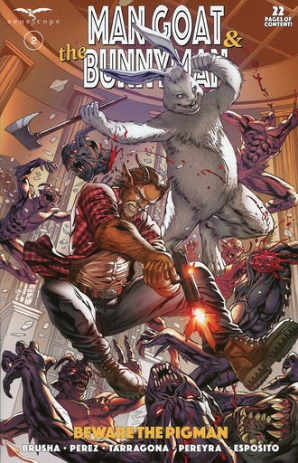 [JUN241059] Man Goat & The Bunnyman: Beware of The Pigman #2 of 3 (Cover A Igor Vitorino)