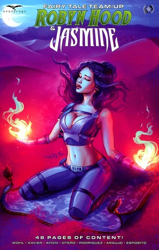 [JUN241056] Fairy Tale Team-Up: Robyn Hood & Jasmine #1 (Cover C Sonia Matas)