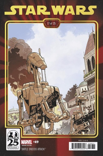 [JUN240896] Star Wars #49 (Chris Sprouse The Phantom Menace 25th Anniversary Variant)