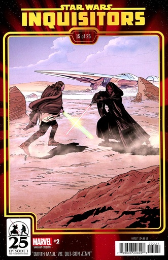 [JUN240889] Star Wars: Inquisitors #2 of 4 (Chris Sprouse The Phantom Menace 25th Anniversary Variant)
