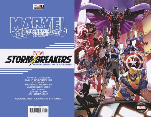[JUN240861] Marvel 85th Anniversary Special #1 (Martin Coccolo Stormbreakers Jam Variant)