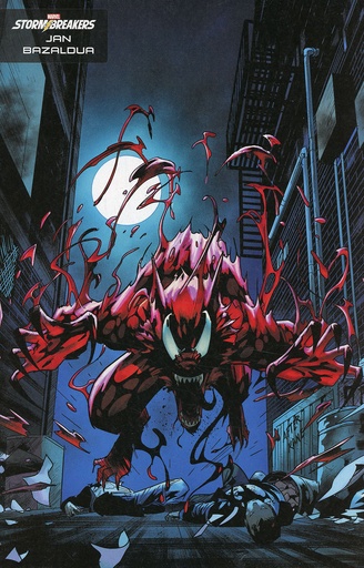[JUN240720] Venom War: Carnage #1 of 3 (Jan Bazaldua Stormbreakers Variant)