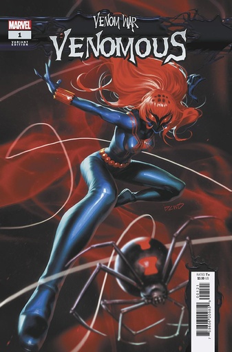 [JUN240712] Venom War: Venomous #1 of 3 (Derrick Chew Black Widow Variant)