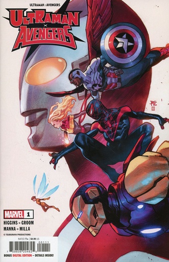 [JUN240707] Ultraman X the Avengers #1 of 4