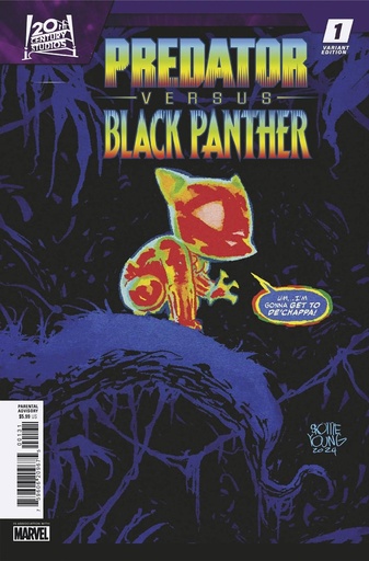 [JUN240699] Predator vs. Black Panther #1 of 4 (Skottie Young Variant)