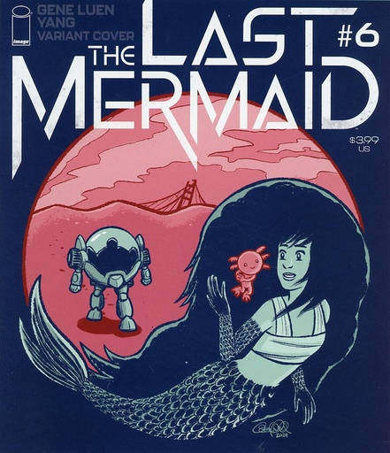 [JUN240544] The Last Mermaid #6 (Cover D Gene Luen Yang)
