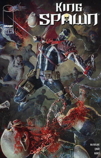 [JUN240539] King Spawn #37 (Cover A Bjorn Barends)