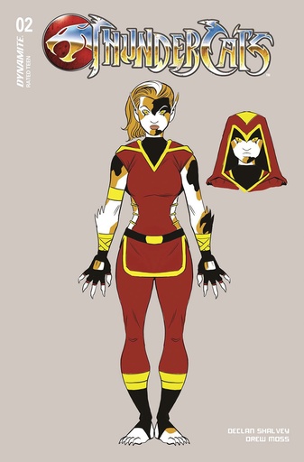 [JUN240282] Thundercats #2 (Dynamite Exclusive Drew Moss Variant Signed By Declan Shalvey)