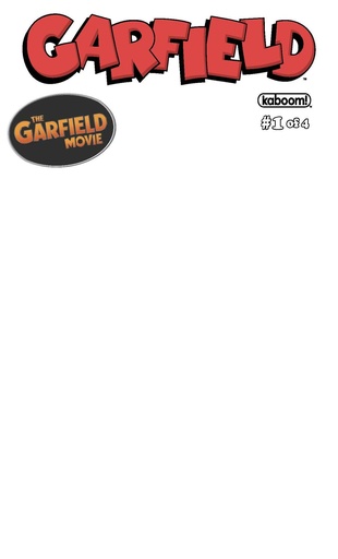 [JUN240106] Garfield #1 of 4 (Cover C Blank Sketch Variant)