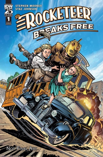 [FEB248835] The Rocketeer: Breaks Free #1 (Cover B Staz Johnson)