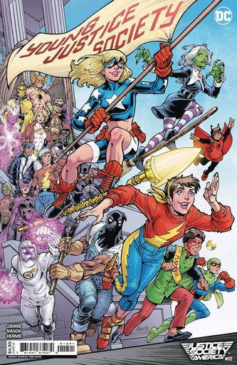 [JUN243152] Justice Society of America #12 of 12 (Cover C Todd Nauck Card Stock Variant)