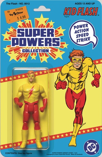 [JUN243138] The Flash #12 (Cover D DC Super Powers Card Stock Variant)