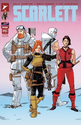 [APR248761] Scarlett #1 of 5 (2nd Printing Cover C Marco Ferrari & Lee Loughridge)