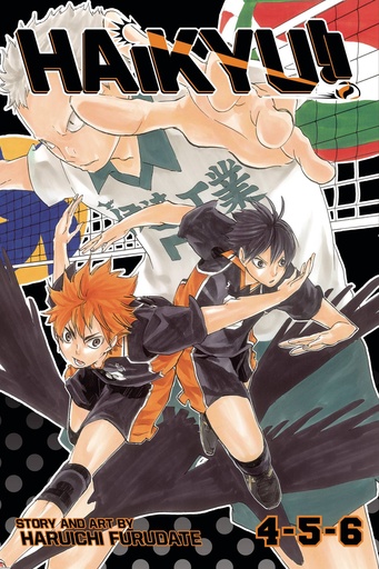 [JUL242240] Haikyu!! (3-in-1 Edition), Vol. 2 (Vols. 4-6)