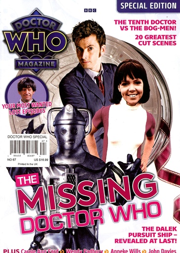 [JUL241934] Doctor Who Magazine Special #67 (The Essential Guide to Missing Doctor Who)