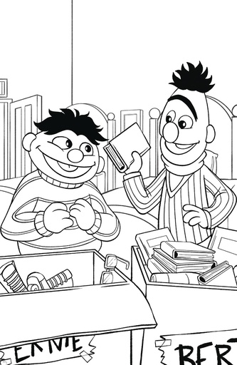 [JUL241912] Sesame Street #2 (Cover C Coloring Book Sketch Variant)