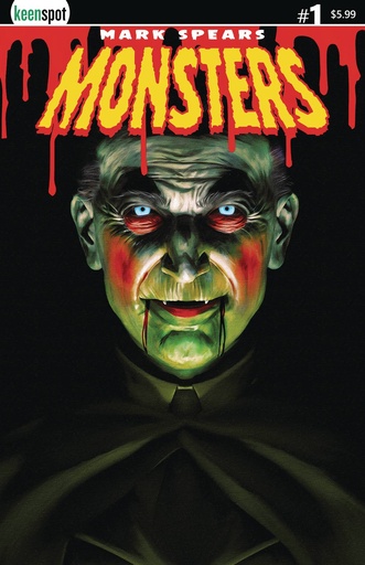 [JUL241774] Mark Spears Monsters #1 (Cover B Dripping Blood Variant)