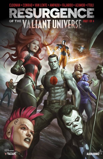 [JUL241243] Resurgence of the Valiant Universe #1 of 4 (Cover B Agustin Alessio)