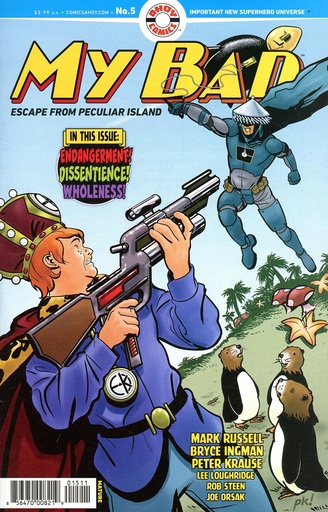 [JUL241235] My Bad: Escape from Peculiar Island #5 (Cover A Peter Krause)