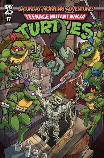[JUL241186] Teenage Mutant Ninja Turtles: Saturday Morning Adventures Continued #17 (Cover A Sarah Myer)